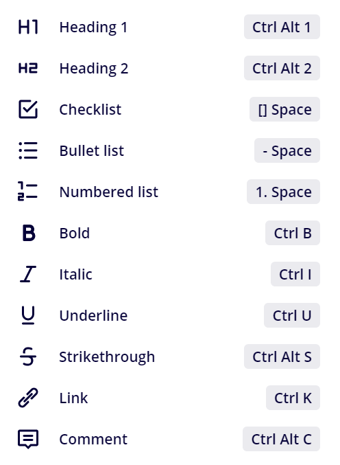 Miro Shortcuts - Screenshots